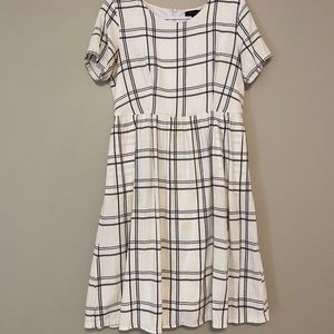 Roolee Black and White Dress